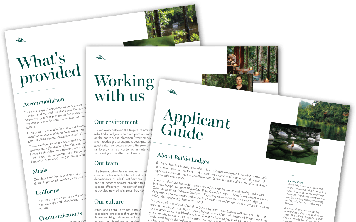 download the relevant applicant guide